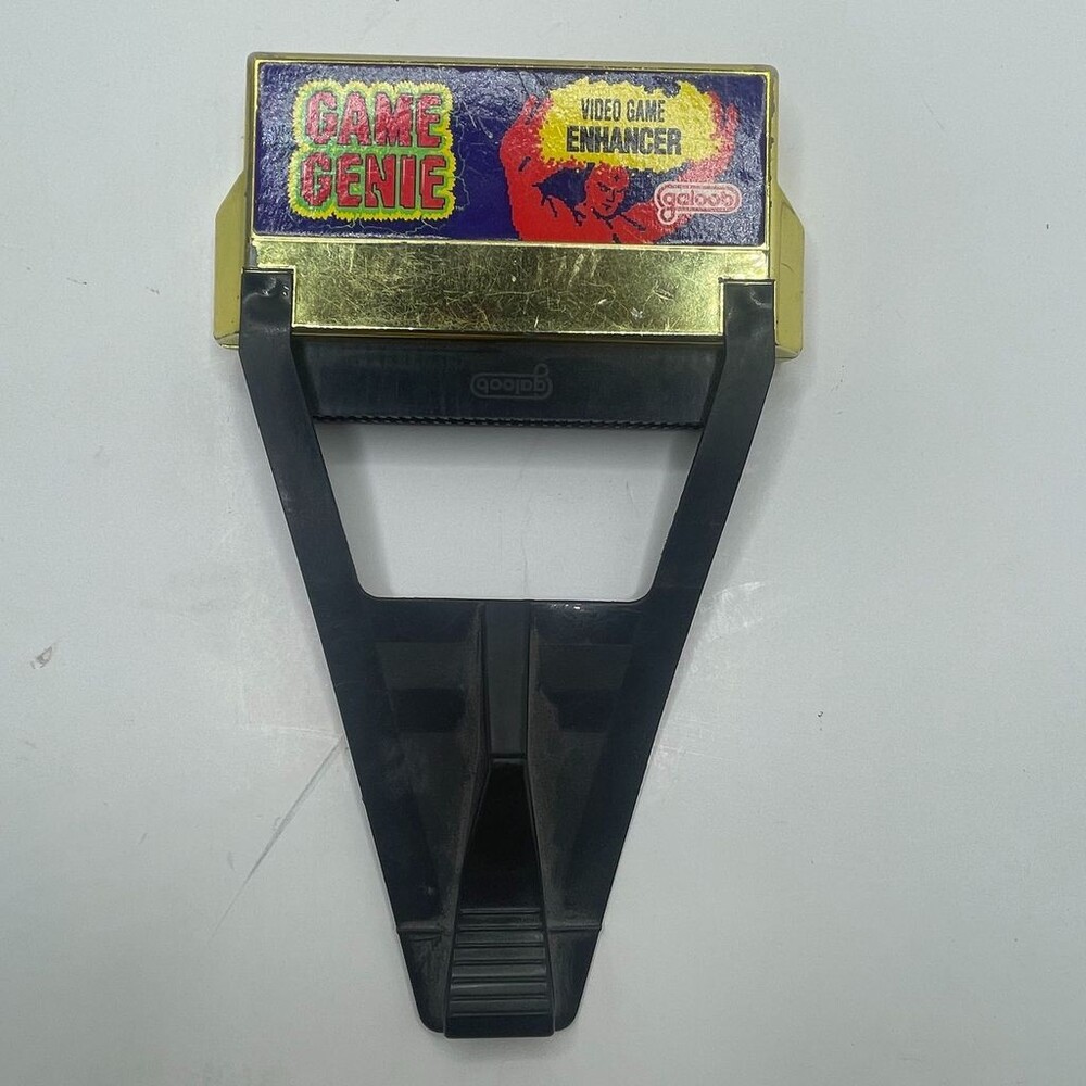 OEM Gold Galoob Nintendo Game Genie Video Game Enhancer NES Controller 7350